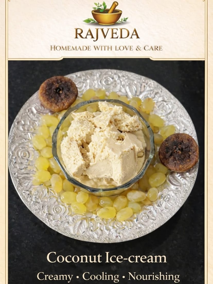 Coconut Fruit Ice Cream